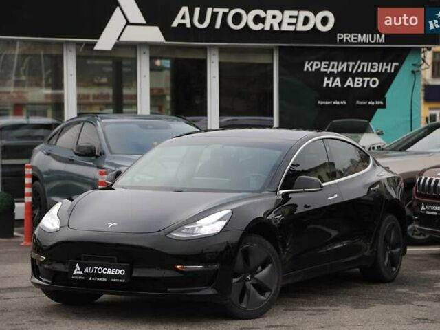 Черный Тесла Модель 3, объемом двигателя 0 л и пробегом 66 тыс. км за 17000 $, фото 1 на Automoto.ua