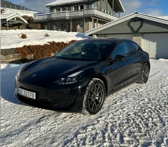 Чорний Тесла Модель 3, об'ємом двигуна 0 л та пробігом 127 тис. км за 14300 $, фото 1 на Automoto.ua