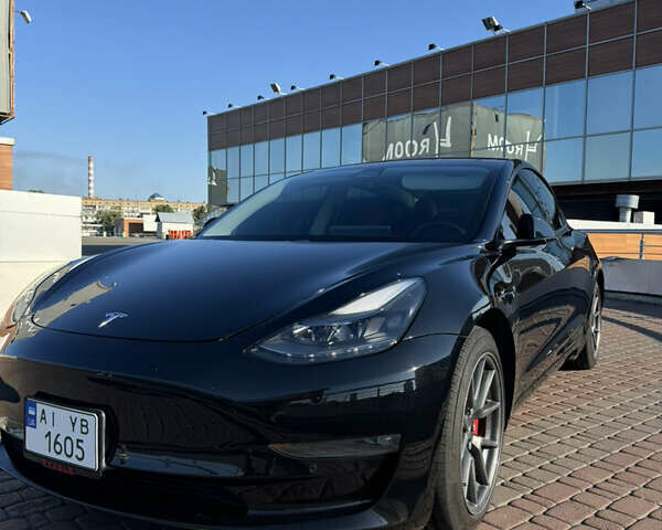 Чорний Тесла Модель 3, об'ємом двигуна 0 л та пробігом 115 тис. км за 22999 $, фото 1 на Automoto.ua