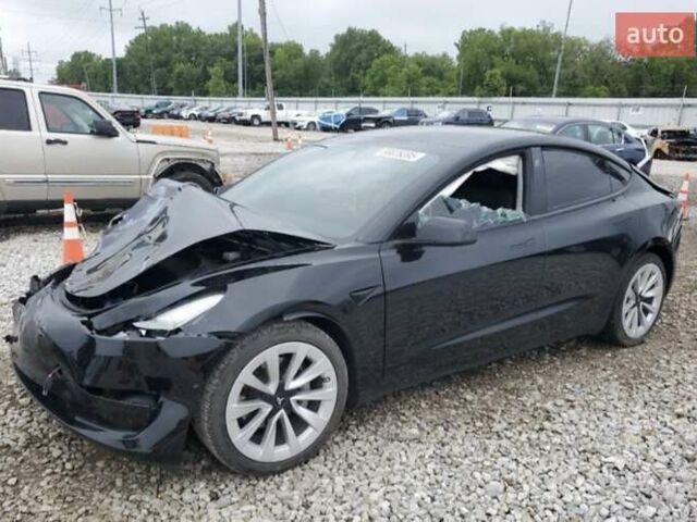 Черный Тесла Модель 3, объемом двигателя 0 л и пробегом 54 тыс. км за 11000 $, фото 1 на Automoto.ua