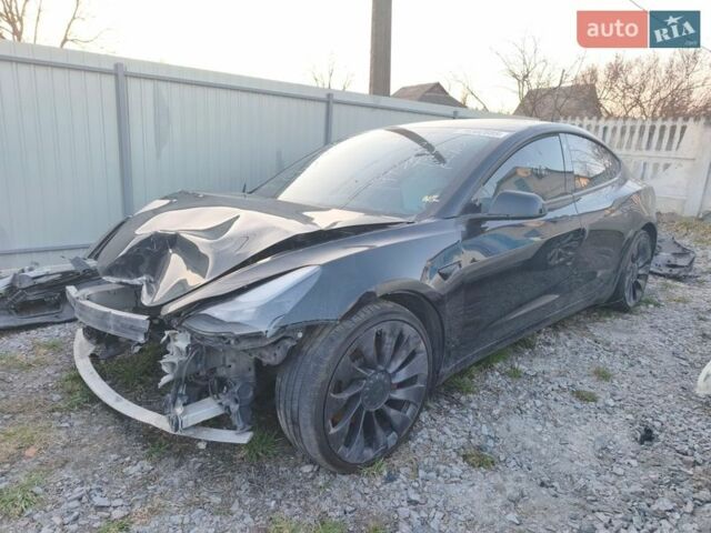 Черный Тесла Модель 3, объемом двигателя 0 л и пробегом 88 тыс. км за 12700 $, фото 1 на Automoto.ua