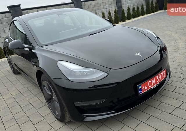 Чорний Тесла Модель 3, об'ємом двигуна 0 л та пробігом 152 тис. км за 21999 $, фото 1 на Automoto.ua