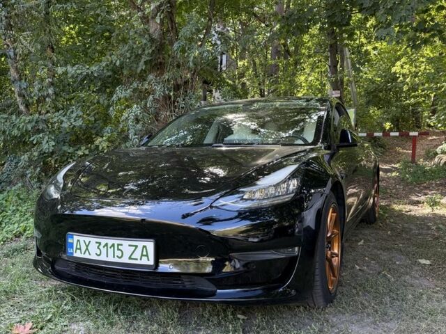 Чорний Тесла Модель 3, об'ємом двигуна 0 л та пробігом 57 тис. км за 17500 $, фото 1 на Automoto.ua