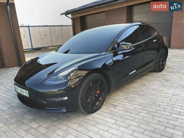 Чорний Тесла Модель 3, об'ємом двигуна 0 л та пробігом 92 тис. км за 12800 $, фото 1 на Automoto.ua