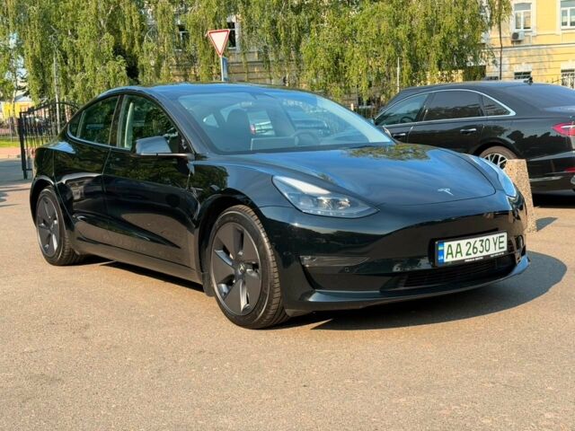 Черный Тесла Модель 3, объемом двигателя 0 л и пробегом 61 тыс. км за 25900 $, фото 1 на Automoto.ua