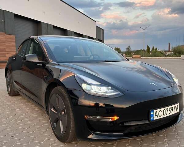 Черный Тесла Модель 3, объемом двигателя 0 л и пробегом 66 тыс. км за 18000 $, фото 1 на Automoto.ua