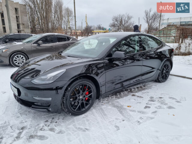 Черный Тесла Модель 3, объемом двигателя 0 л и пробегом 90 тыс. км за 22500 $, фото 1 на Automoto.ua