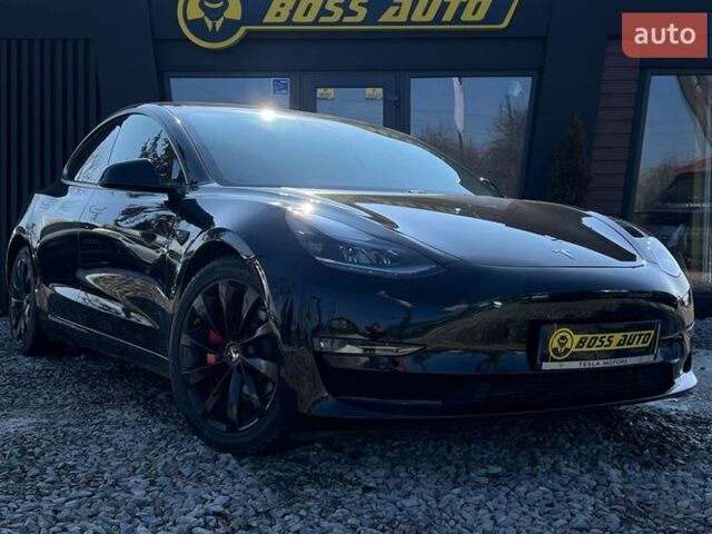 Чорний Тесла Модель 3, об'ємом двигуна 0 л та пробігом 83 тис. км за 23999 $, фото 1 на Automoto.ua