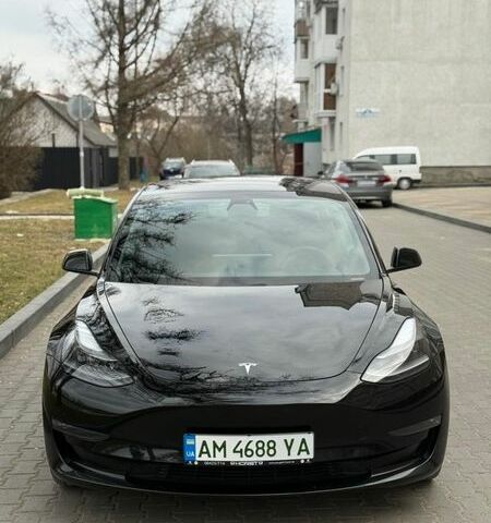 Чорний Тесла Модель 3, об'ємом двигуна 0 л та пробігом 162 тис. км за 21500 $, фото 1 на Automoto.ua