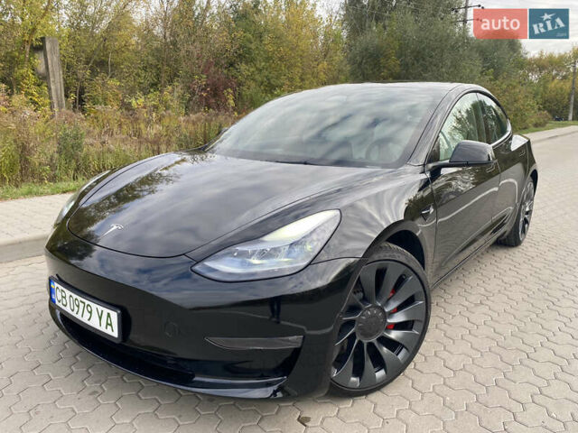 Чорний Тесла Модель 3, об'ємом двигуна 0 л та пробігом 40 тис. км за 24900 $, фото 1 на Automoto.ua