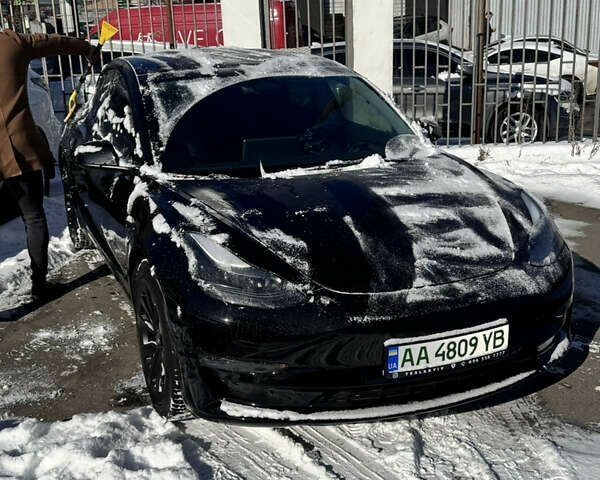 Черный Тесла Модель 3, объемом двигателя 0 л и пробегом 59 тыс. км за 21900 $, фото 1 на Automoto.ua