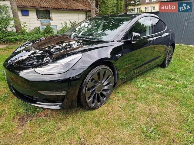 Чорний Тесла Модель 3, об'ємом двигуна 0 л та пробігом 132 тис. км за 14500 $, фото 1 на Automoto.ua