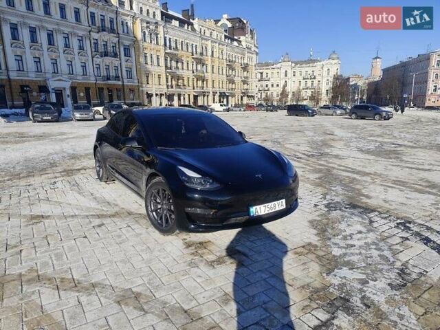 Черный Тесла Модель 3, объемом двигателя 0 л и пробегом 147 тыс. км за 20000 $, фото 1 на Automoto.ua