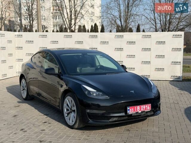 Чорний Тесла Модель 3, об'ємом двигуна 0 л та пробігом 199 тис. км за 14700 $, фото 1 на Automoto.ua