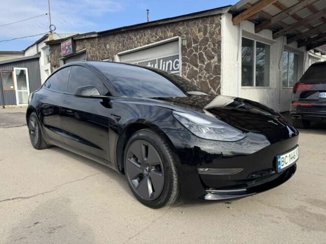 Черный Тесла Модель 3, объемом двигателя 0 л и пробегом 46 тыс. км за 18500 $, фото 1 на Automoto.ua