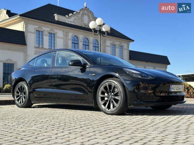 Черный Тесла Модель 3, объемом двигателя 0 л и пробегом 60 тыс. км за 22900 $, фото 1 на Automoto.ua