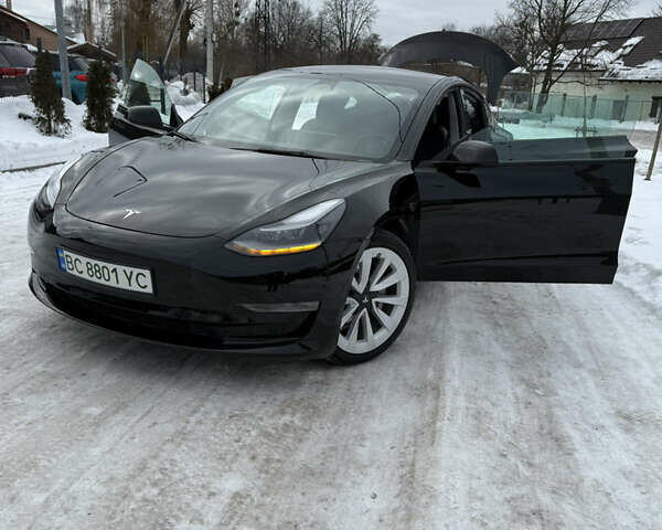 Черный Тесла Модель 3, объемом двигателя 0 л и пробегом 64 тыс. км за 22500 $, фото 1 на Automoto.ua