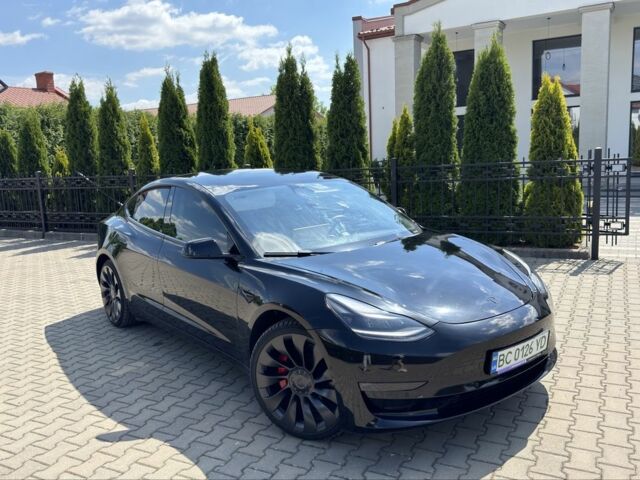 Чорний Тесла Модель 3, об'ємом двигуна 0 л та пробігом 78 тис. км за 22500 $, фото 1 на Automoto.ua