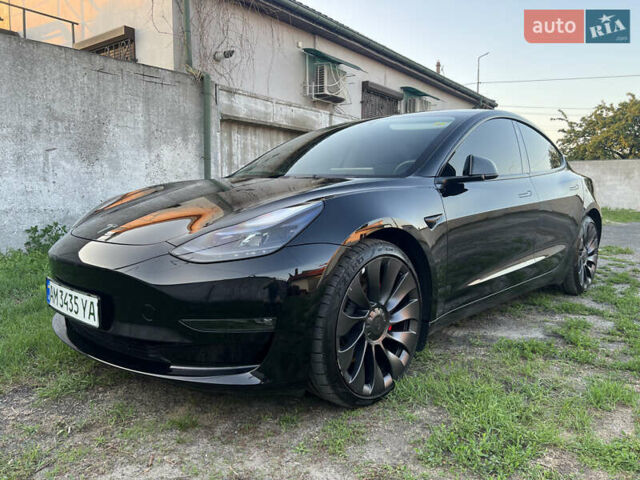 Черный Тесла Модель 3, объемом двигателя 0 л и пробегом 38 тыс. км за 34900 $, фото 1 на Automoto.ua