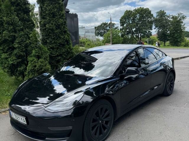 Черный Тесла Модель 3, объемом двигателя 0 л и пробегом 58 тыс. км за 22500 $, фото 1 на Automoto.ua