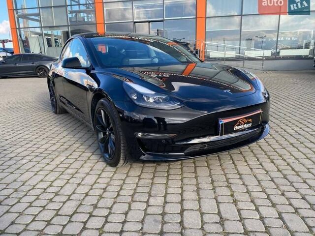 Черный Тесла Модель 3, объемом двигателя 0 л и пробегом 63 тыс. км за 19900 $, фото 1 на Automoto.ua