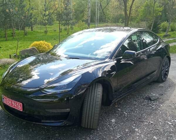 Черный Тесла Модель 3, объемом двигателя 0 л и пробегом 26 тыс. км за 28999 $, фото 1 на Automoto.ua
