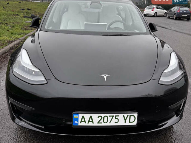 Чорний Тесла Модель 3, об'ємом двигуна 0 л та пробігом 47 тис. км за 22300 $, фото 1 на Automoto.ua