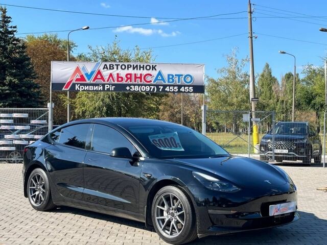 Черный Тесла Модель 3, объемом двигателя 0 л и пробегом 46 тыс. км за 20652 $, фото 1 на Automoto.ua