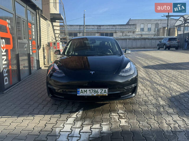 Черный Тесла Модель 3, объемом двигателя 0 л и пробегом 29 тыс. км за 24500 $, фото 1 на Automoto.ua