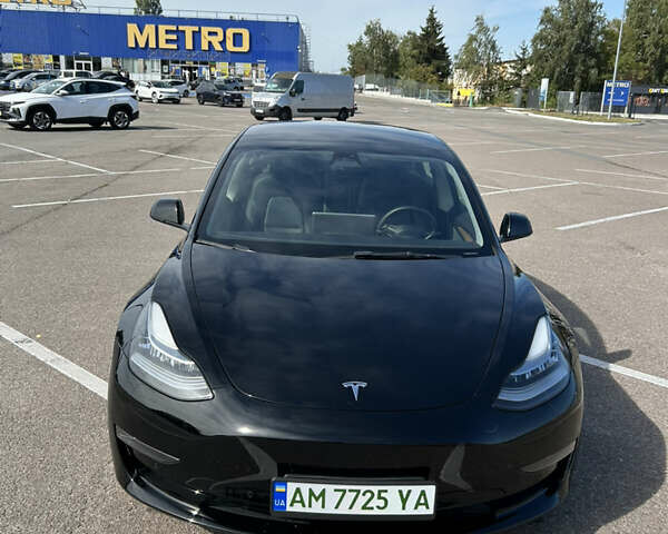 Чорний Тесла Модель 3, об'ємом двигуна 0 л та пробігом 91 тис. км за 22600 $, фото 1 на Automoto.ua