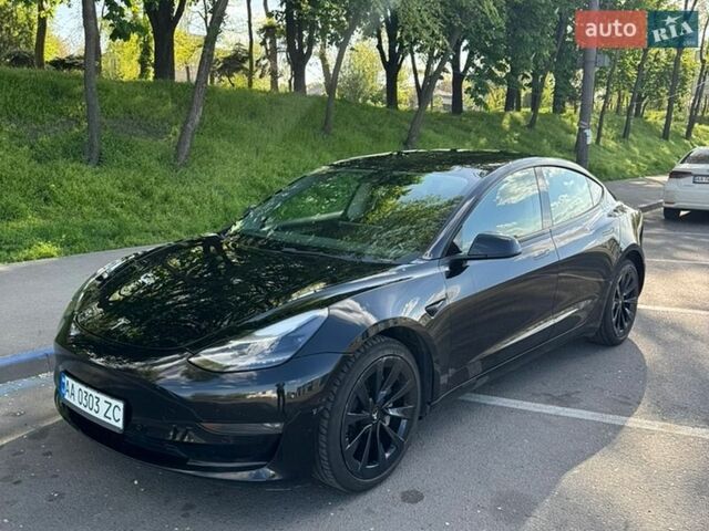 Черный Тесла Модель 3, объемом двигателя 0 л и пробегом 91 тыс. км за 22550 $, фото 1 на Automoto.ua