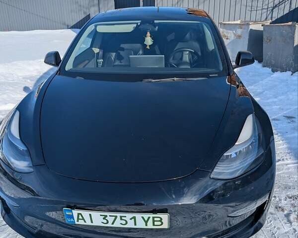 Черный Тесла Модель 3, объемом двигателя 0 л и пробегом 81 тыс. км за 22500 $, фото 1 на Automoto.ua