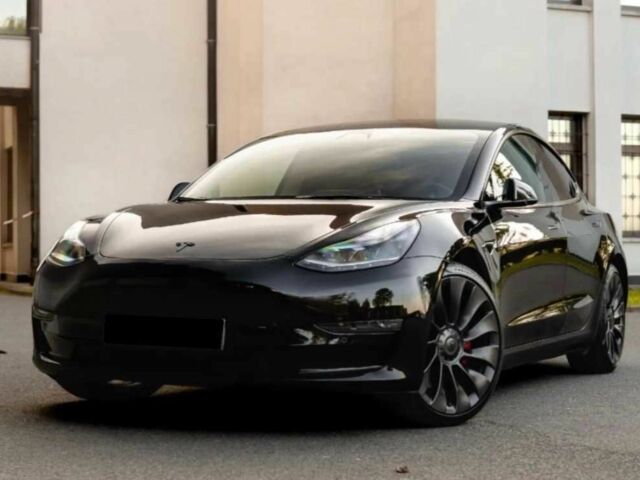 Черный Тесла Модель 3, объемом двигателя 0 л и пробегом 79 тыс. км за 12500 $, фото 1 на Automoto.ua