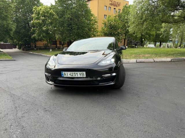 Черный Тесла Модель 3, объемом двигателя 0 л и пробегом 130 тыс. км за 19500 $, фото 1 на Automoto.ua