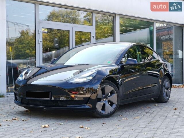 Черный Тесла Модель 3, объемом двигателя 0 л и пробегом 54 тыс. км за 21500 $, фото 1 на Automoto.ua