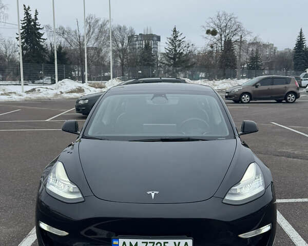 Чорний Тесла Модель 3, об'ємом двигуна 0 л та пробігом 99 тис. км за 21000 $, фото 1 на Automoto.ua