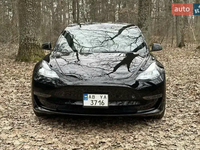 Черный Тесла Модель 3, объемом двигателя 0 л и пробегом 39 тыс. км за 21400 $, фото 1 на Automoto.ua