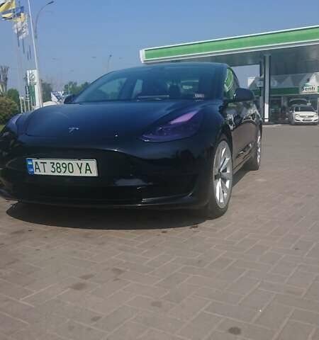 Черный Тесла Модель 3, объемом двигателя 0 л и пробегом 197 тыс. км за 17000 $, фото 1 на Automoto.ua