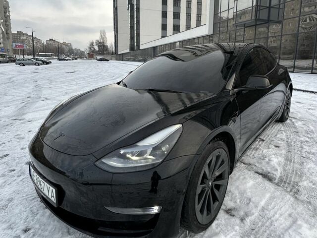 Черный Тесла Модель 3, объемом двигателя 0 л и пробегом 160 тыс. км за 19700 $, фото 1 на Automoto.ua