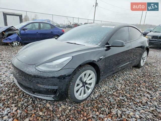 Чорний Тесла Модель 3, об'ємом двигуна 0 л та пробігом 42 тис. км за 12460 $, фото 1 на Automoto.ua
