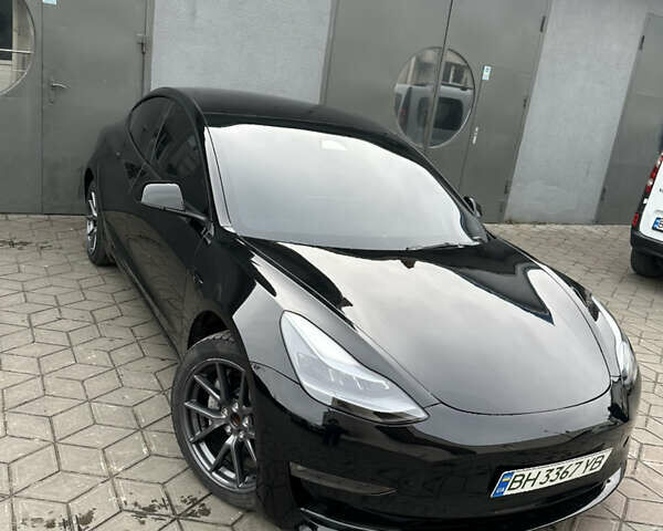 Черный Тесла Модель 3, объемом двигателя 0 л и пробегом 43 тыс. км за 21000 $, фото 1 на Automoto.ua