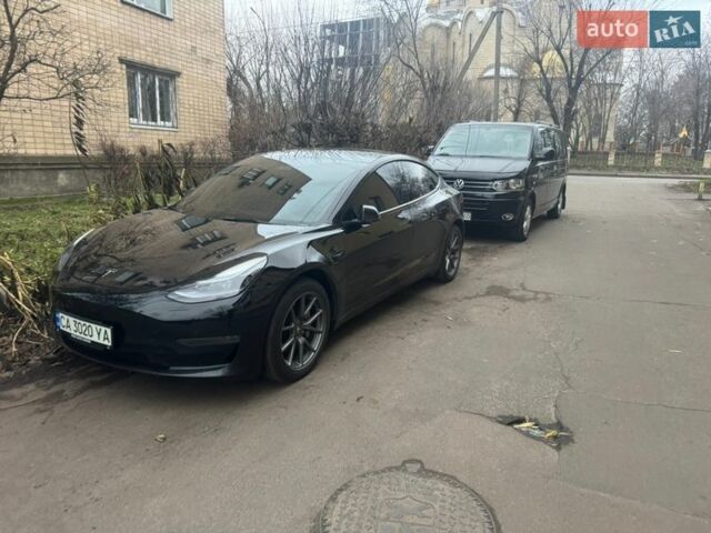 Черный Тесла Модель 3, объемом двигателя 0 л и пробегом 44 тыс. км за 21000 $, фото 1 на Automoto.ua