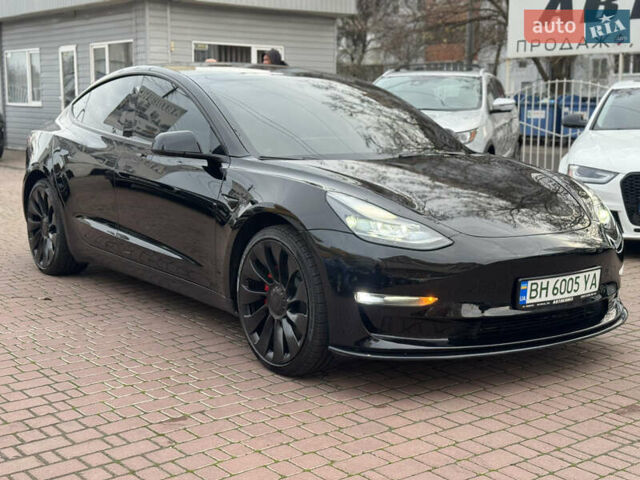 Чорний Тесла Модель 3, об'ємом двигуна 0 л та пробігом 56 тис. км за 20500 $, фото 1 на Automoto.ua