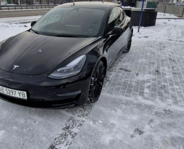 Черный Тесла Модель 3, объемом двигателя 0 л и пробегом 24 тыс. км за 23500 $, фото 1 на Automoto.ua