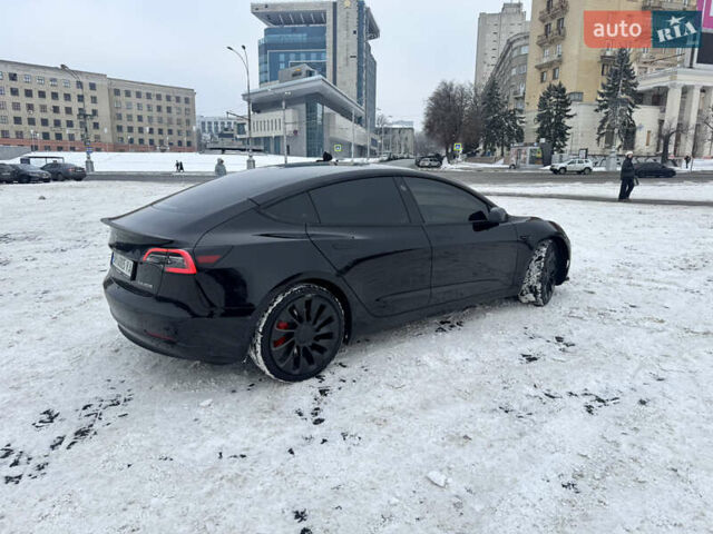 Чорний Тесла Модель 3, об'ємом двигуна 0 л та пробігом 58 тис. км за 24900 $, фото 1 на Automoto.ua
