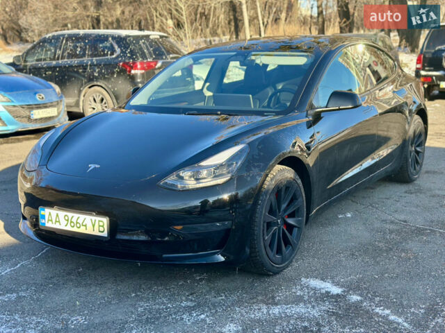 Чорний Тесла Модель 3, об'ємом двигуна 0 л та пробігом 25 тис. км за 26000 $, фото 1 на Automoto.ua