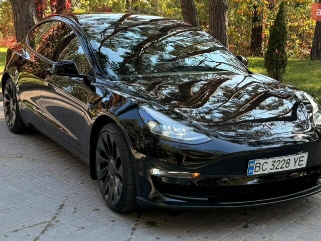 Черный Тесла Модель 3, объемом двигателя 0 л и пробегом 27 тыс. км за 24999 $, фото 1 на Automoto.ua