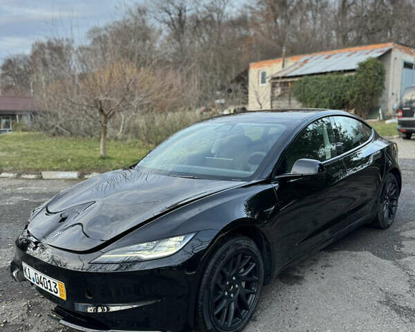 Черный Тесла Модель 3, объемом двигателя 0 л и пробегом 8 тыс. км за 24999 $, фото 1 на Automoto.ua
