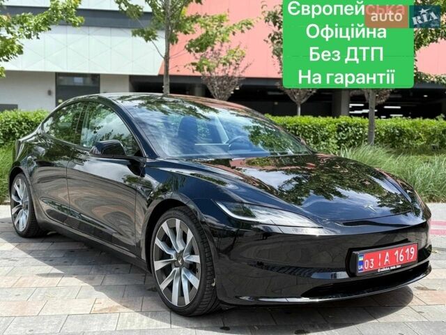 Чорний Тесла Модель 3, об'ємом двигуна 0 л та пробігом 25 тис. км за 33500 $, фото 1 на Automoto.ua