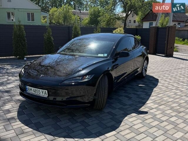 Черный Тесла Модель 3, объемом двигателя 0 л и пробегом 8 тыс. км за 29999 $, фото 1 на Automoto.ua